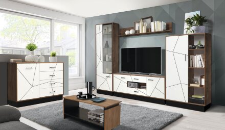 Тумба под ТВ 54.05 Гамма, белый 