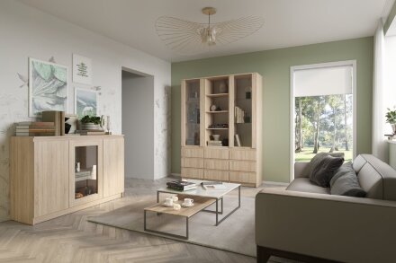 Стеллаж СТЯ-1 Stern (Штерн), сонома 